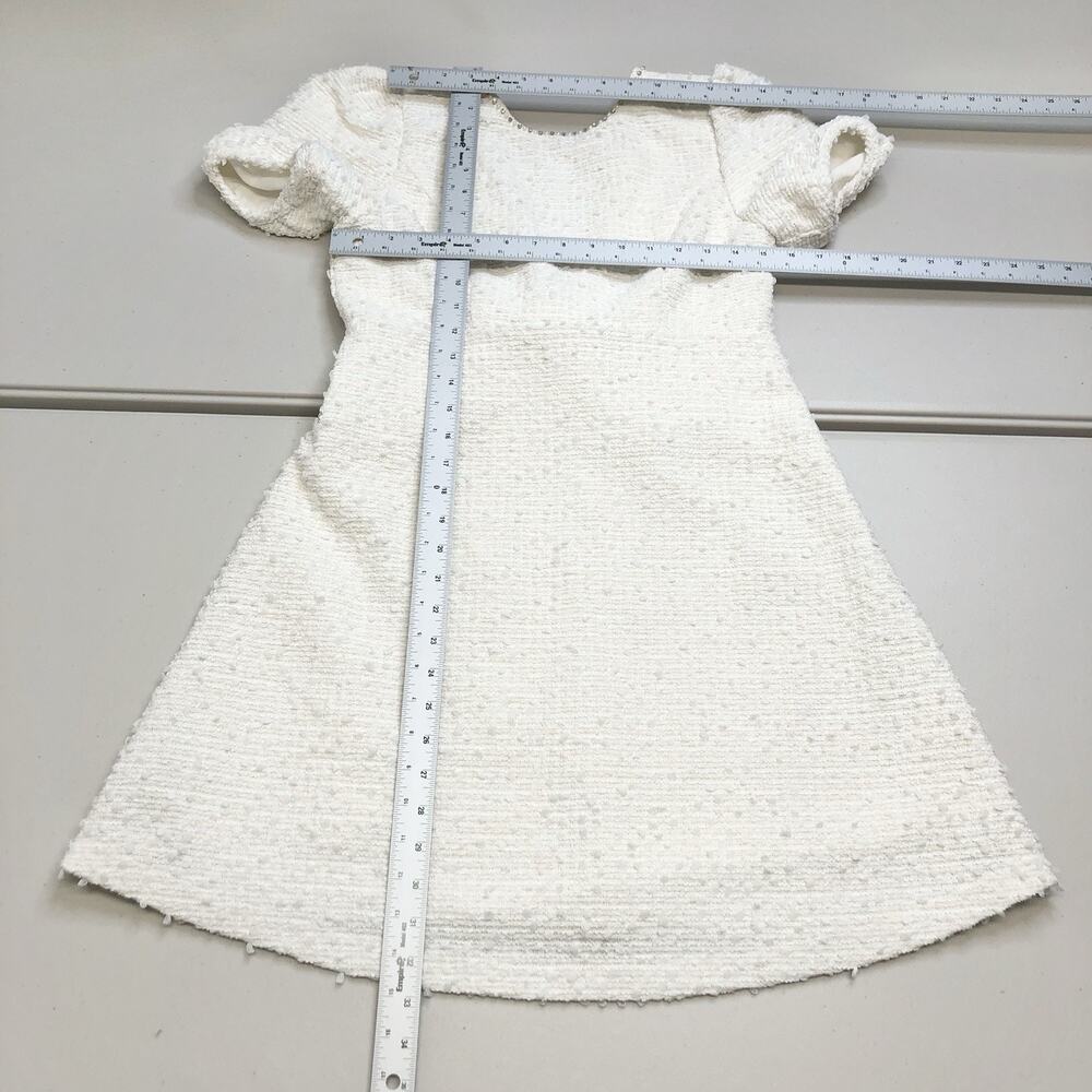 Sister Jane White Dress A Line Size Small Dream Back Bow Open Back Wedding - Picture 3 of 11